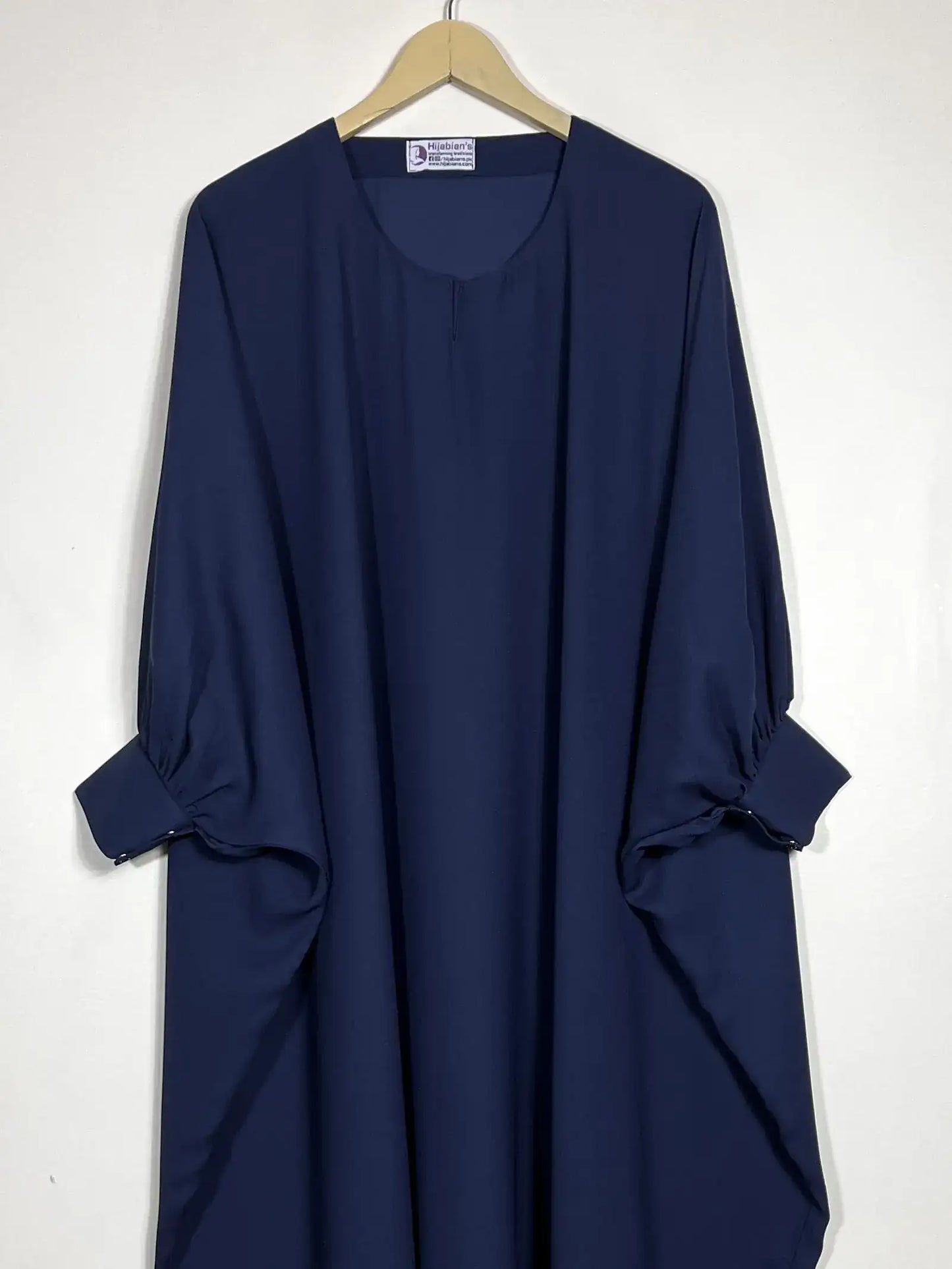Blue - Butterfly Style Abaya HJ0605