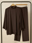 Brown - Modest Co-ord Set HJ1549