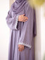Nisa Luxe Abaya - Lavender HJ1745