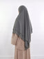 Square Chiffon Hijab - Ash Grey
