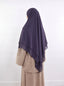 Square Chiffon Hijab - Royal Purple