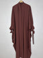 Chestnut - Bows of Serenity Abaya HJ1519