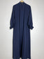 Blue - Front Open Abaya HJ0776