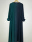 Bottle Green - Dual Tone Maxi Abaya HJ1342