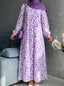 Violet Muse - Arabic Lawn Abaya HJ1631