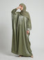 Olive Green - Nourah Abaya HJ1604