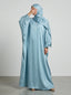 Sky Blue - Nourah Abaya HJ1603