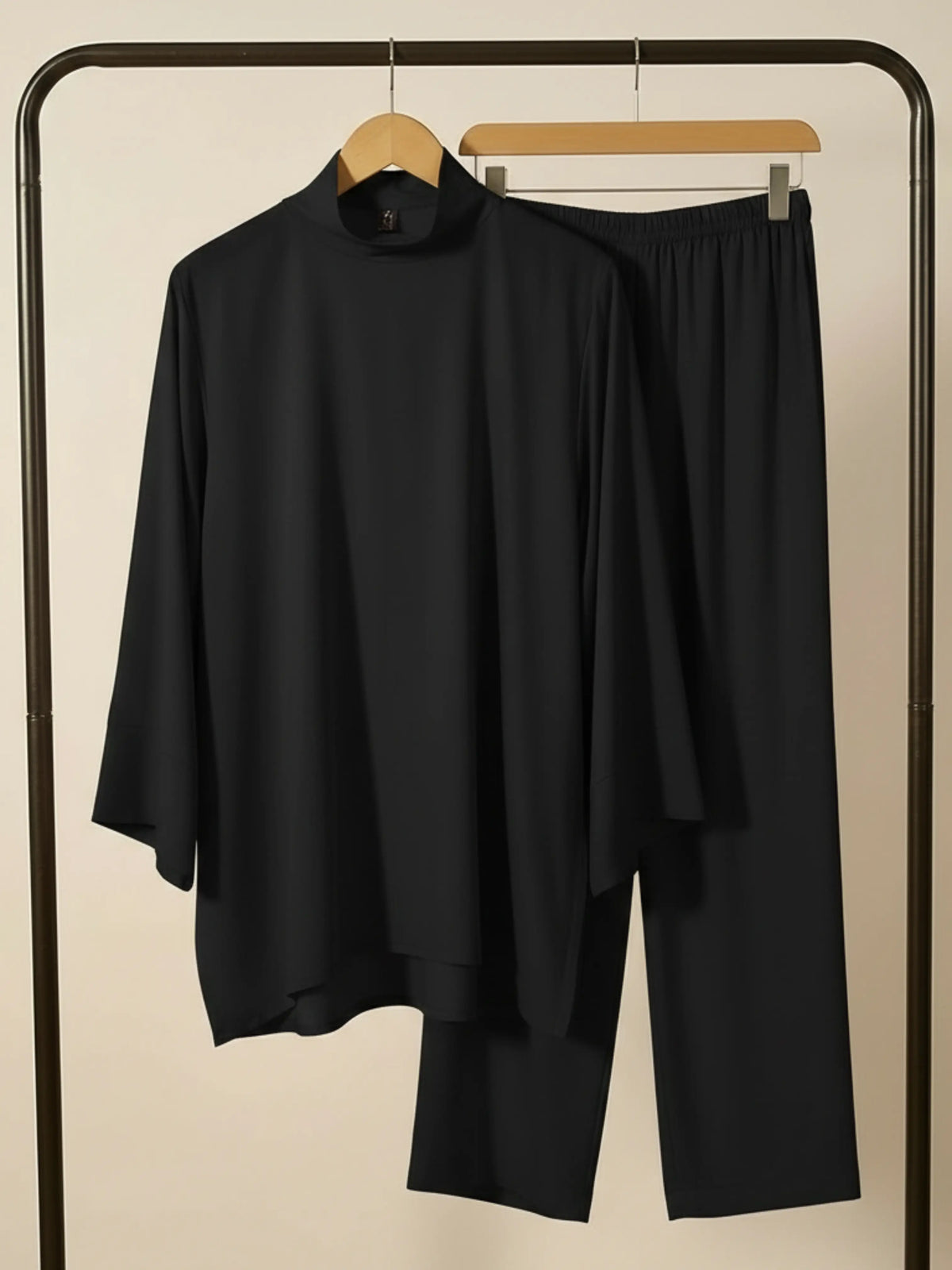 Black - Modest Co-ord Set HJ1546 Main image