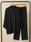 Black - Modest Co-ord Set HJ1546