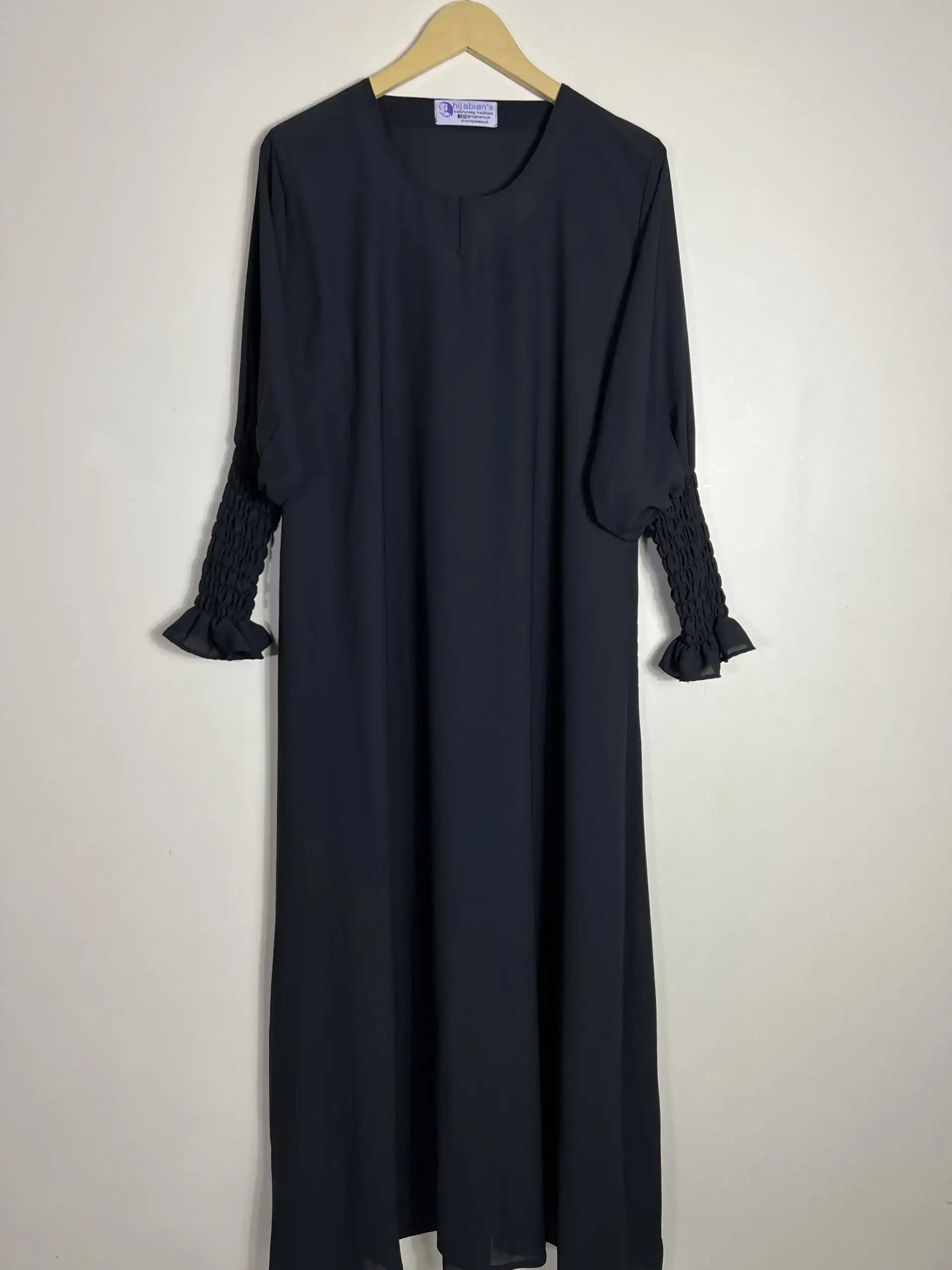 Black - Elegant Maxi Abaya HJ0278