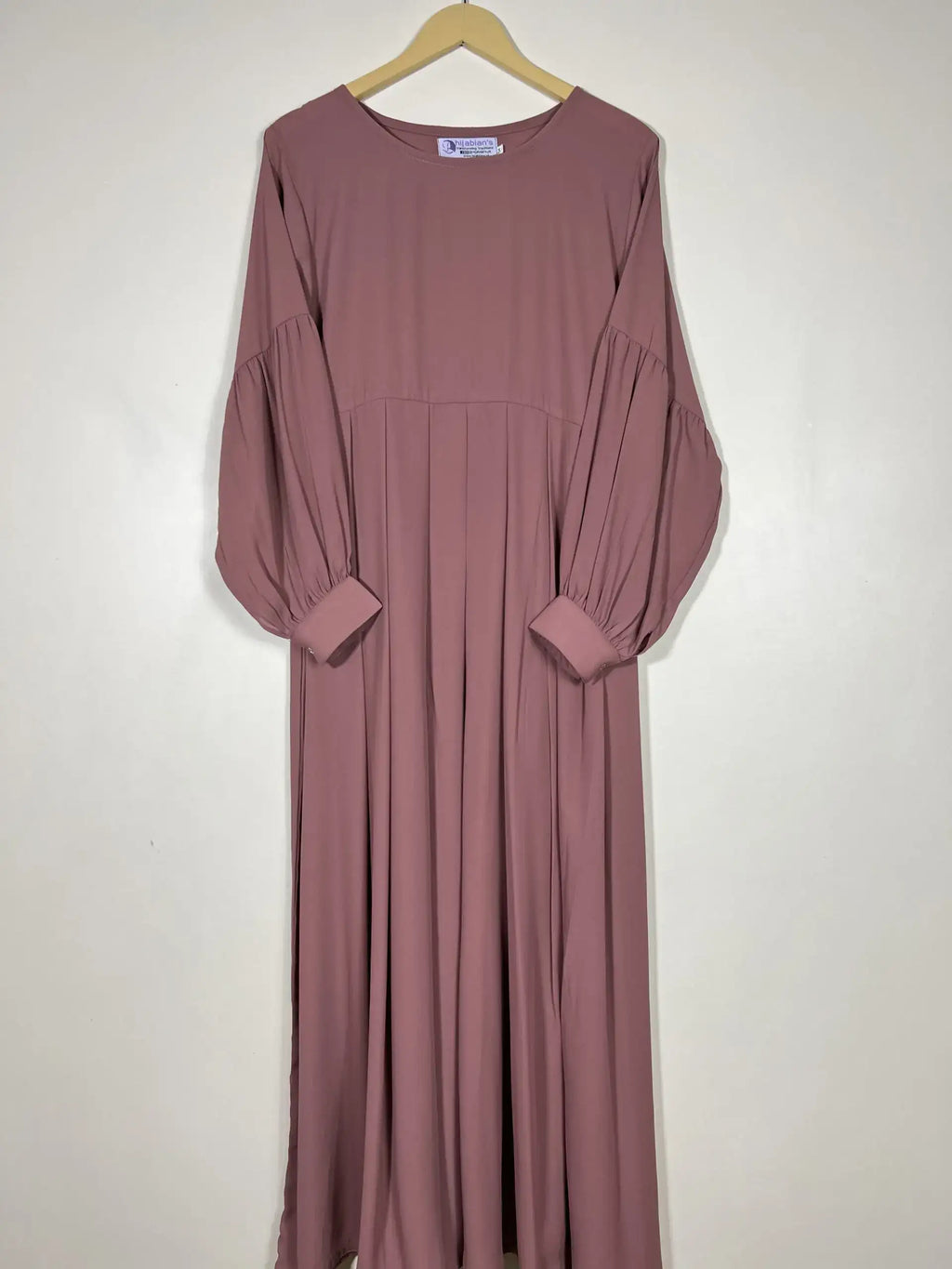 Coral - Pleated Abaya HJ0390