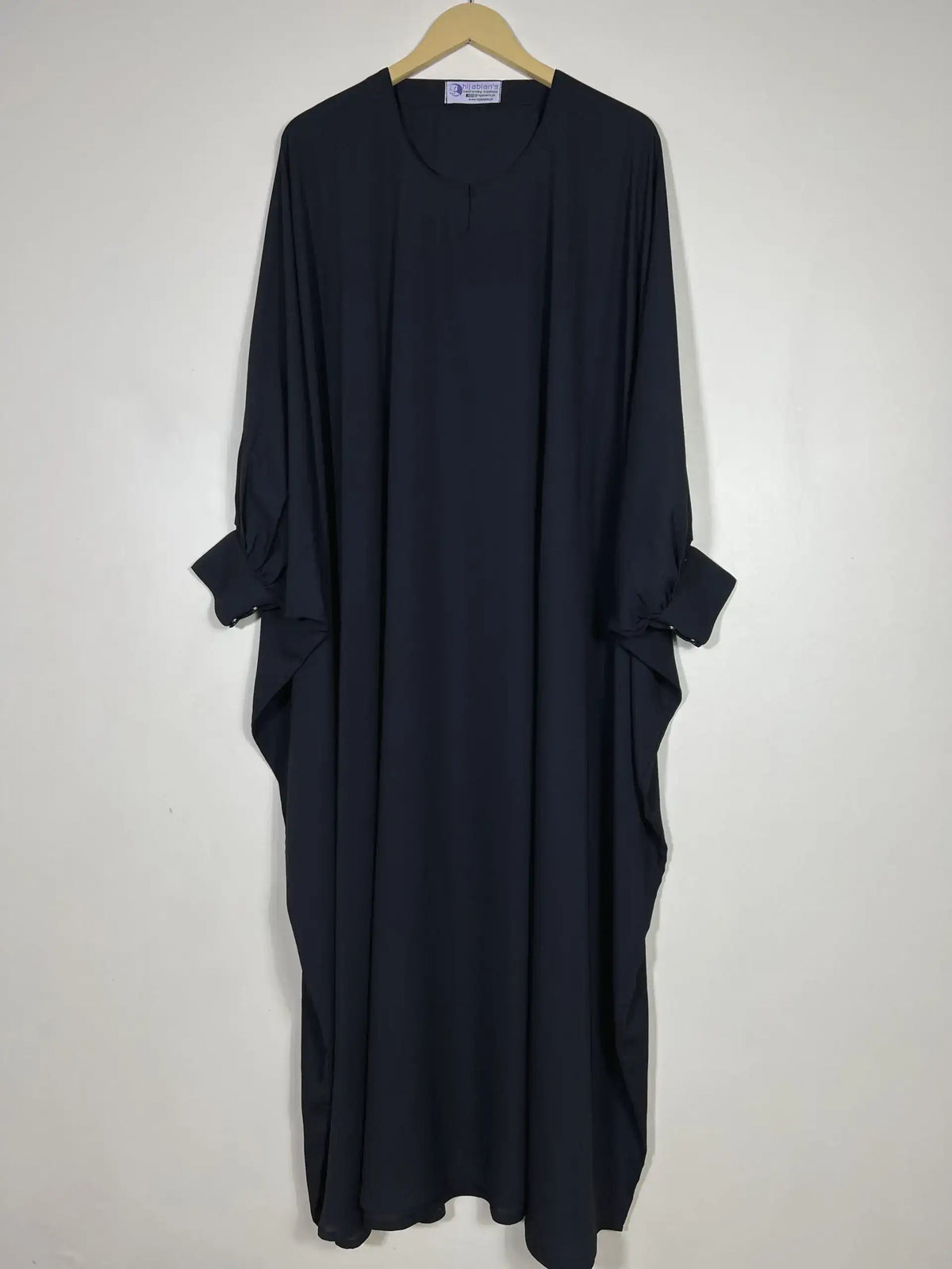 Black - Butterfly Style Abaya HJ0437 Main image