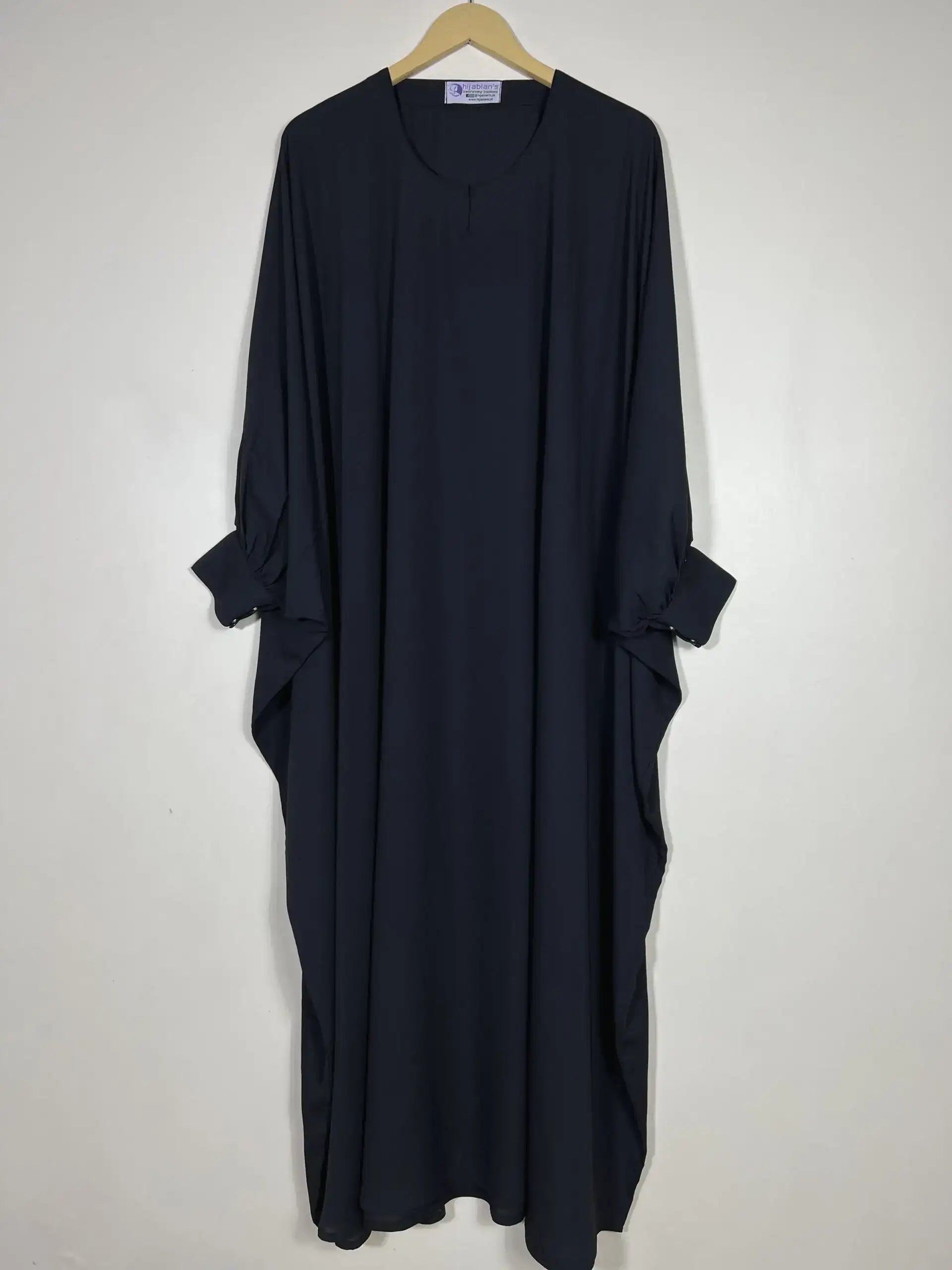 Black - Butterfly Style Abaya HJ0437