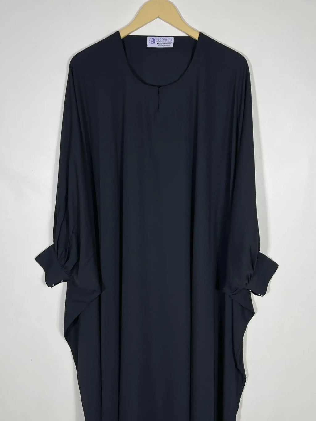Black - Butterfly Style Abaya HJ0437