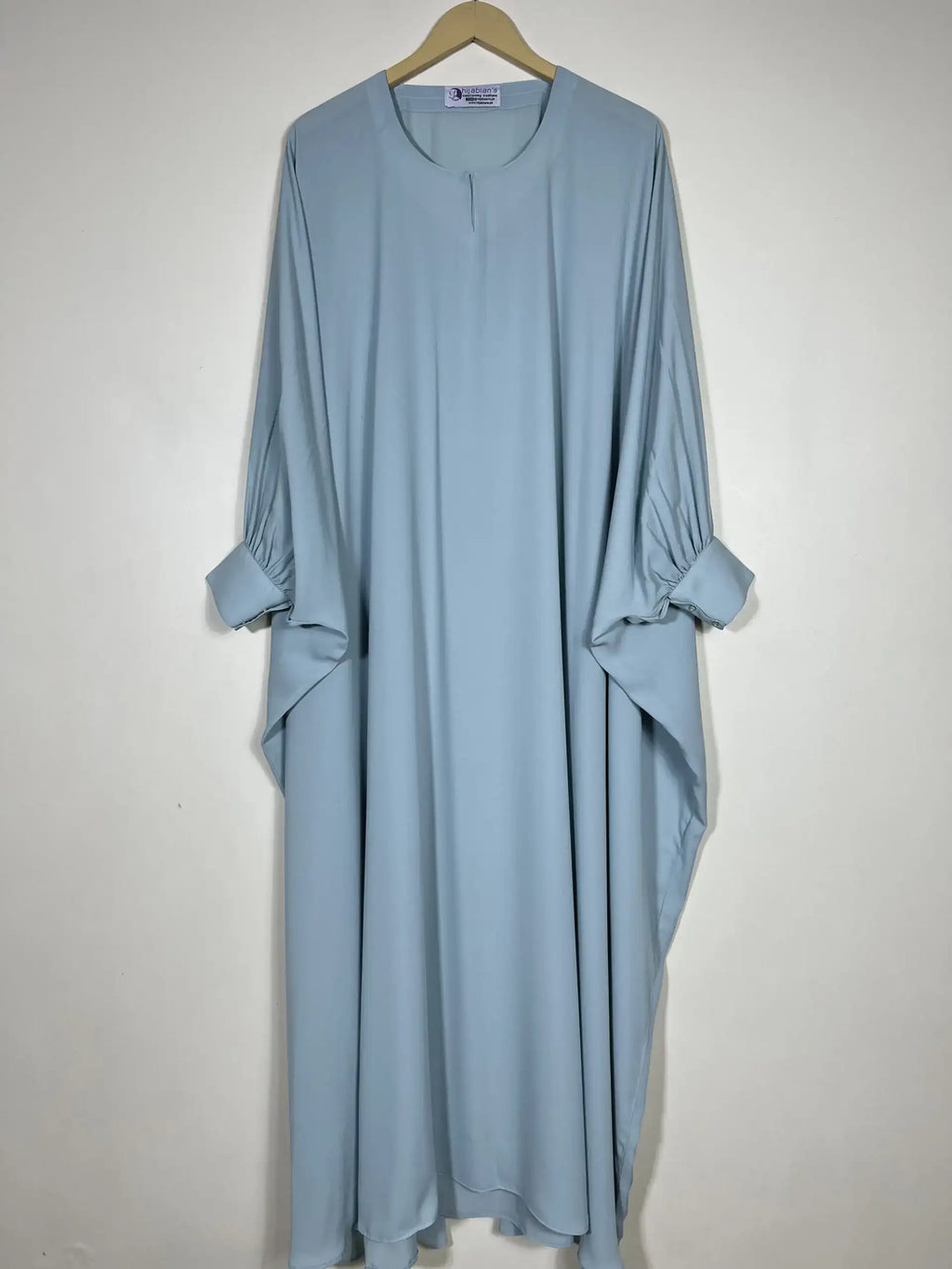 Light Turquoise - Butterfly Style Abaya HJ0438