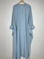 Light Turquoise - Butterfly Style Abaya HJ0438