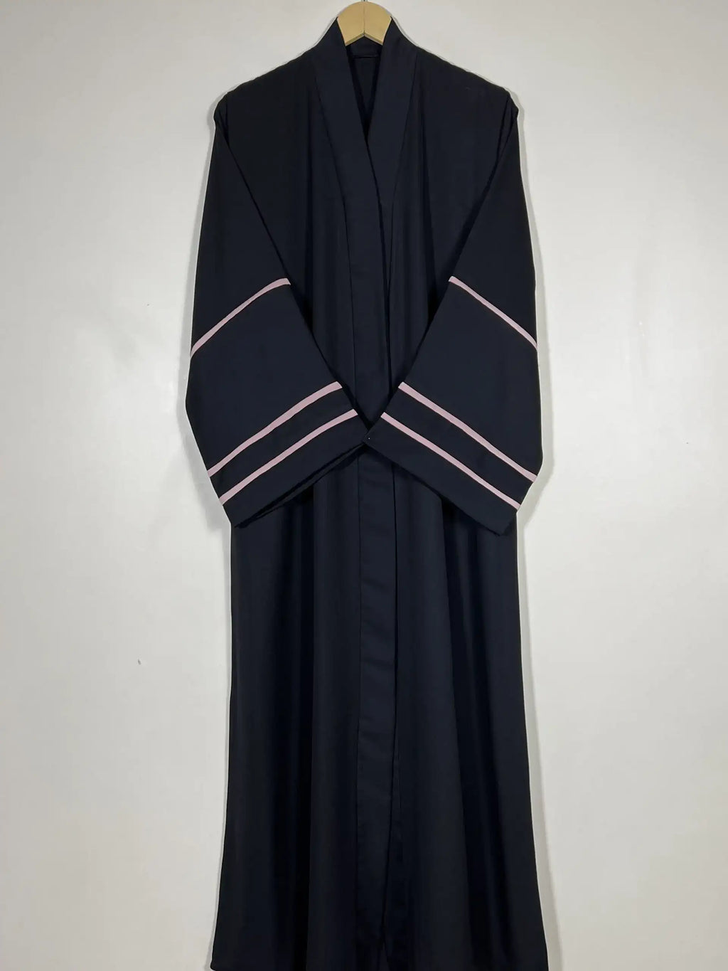 Pink - Pipen Delight Black Abaya HJ0594