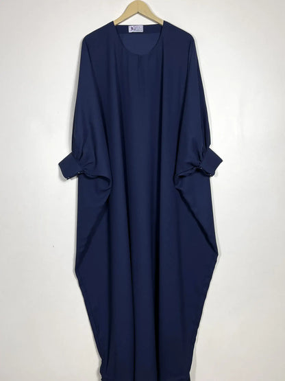 Blue - Butterfly Style Abaya HJ0605