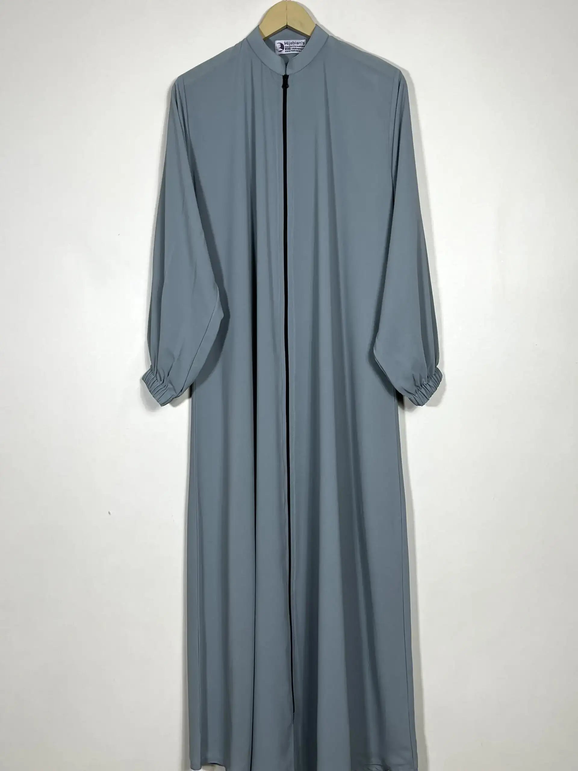 Sage - Zipper with Collar Abaya HJ0601