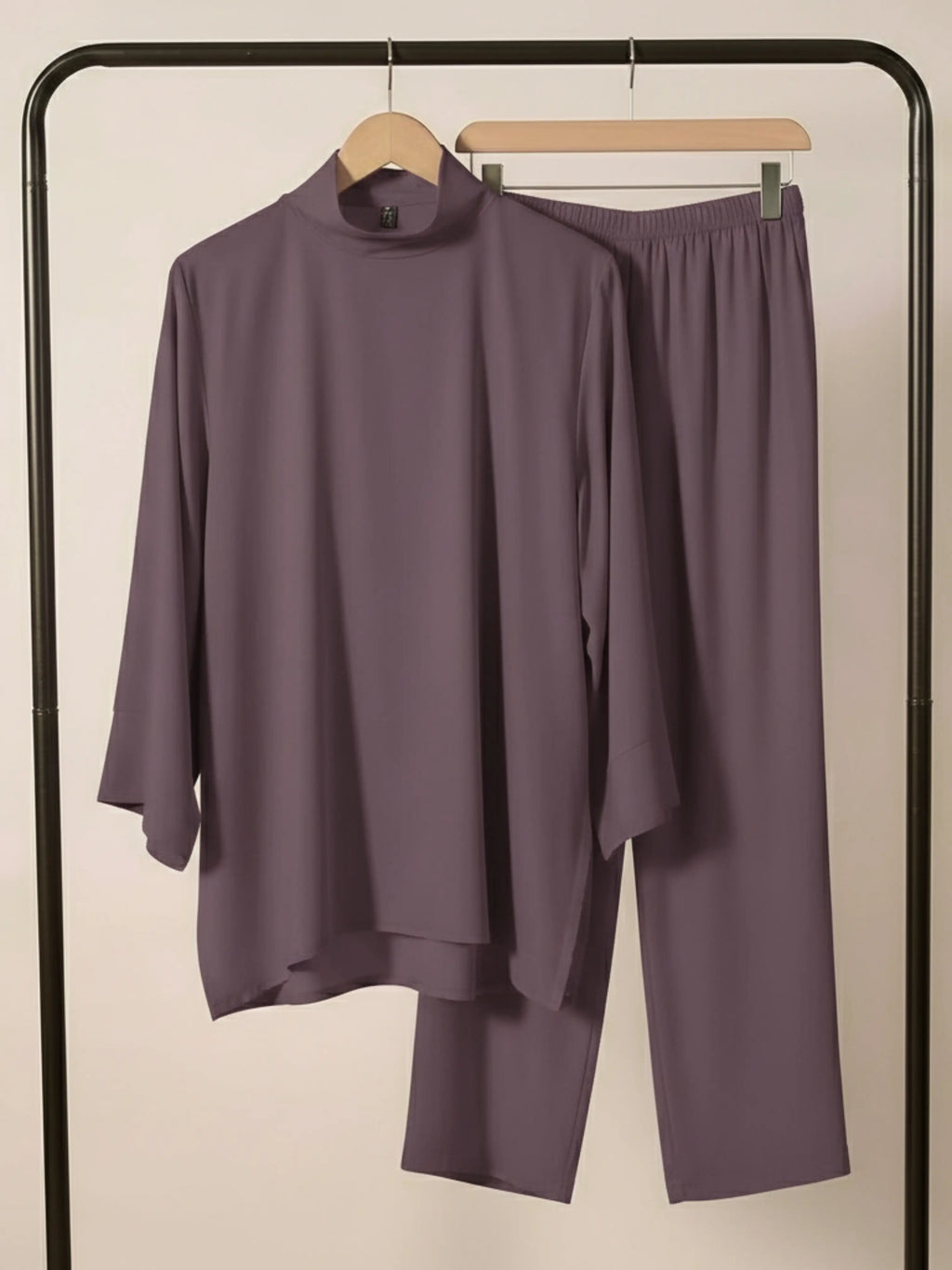 Mauve Pink - Modest Co-ord Set HJ1547