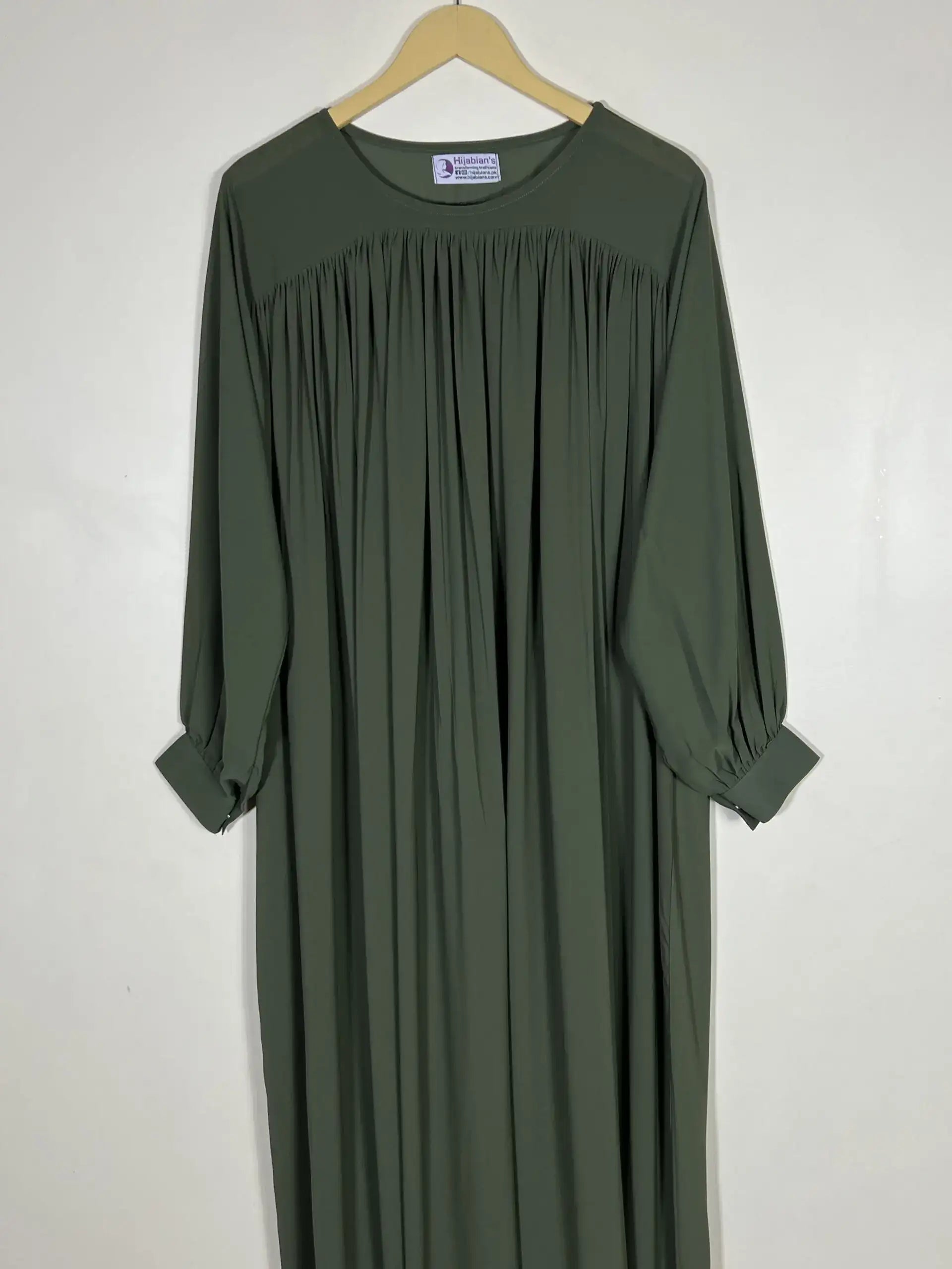 Olive Green - Chun Design Abaya HJ0517