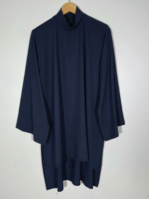 Navy Blue - Modest Co-ord Set HJ1550