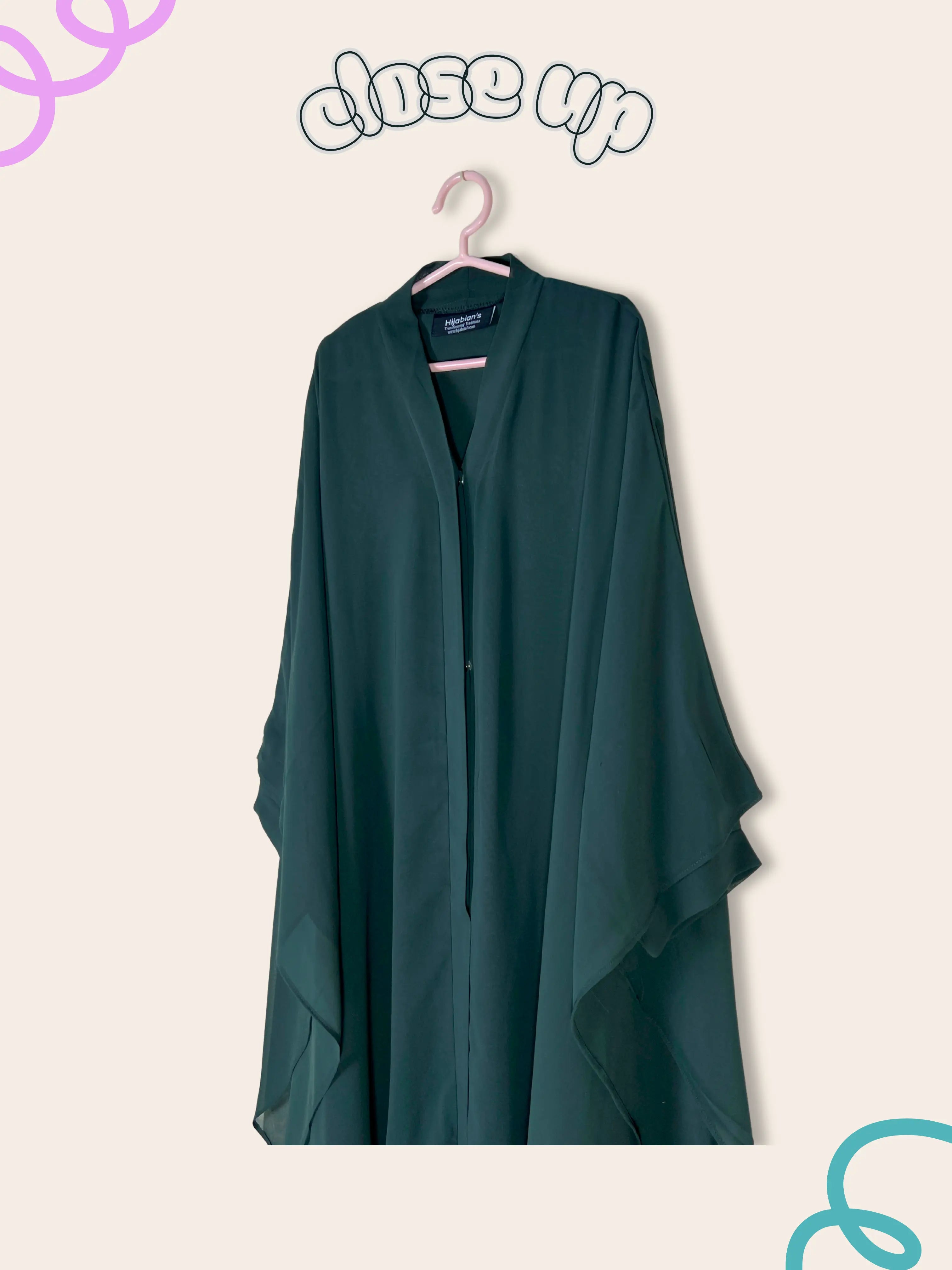 Castleton Green - Kids Halimah Abaya HJ1463