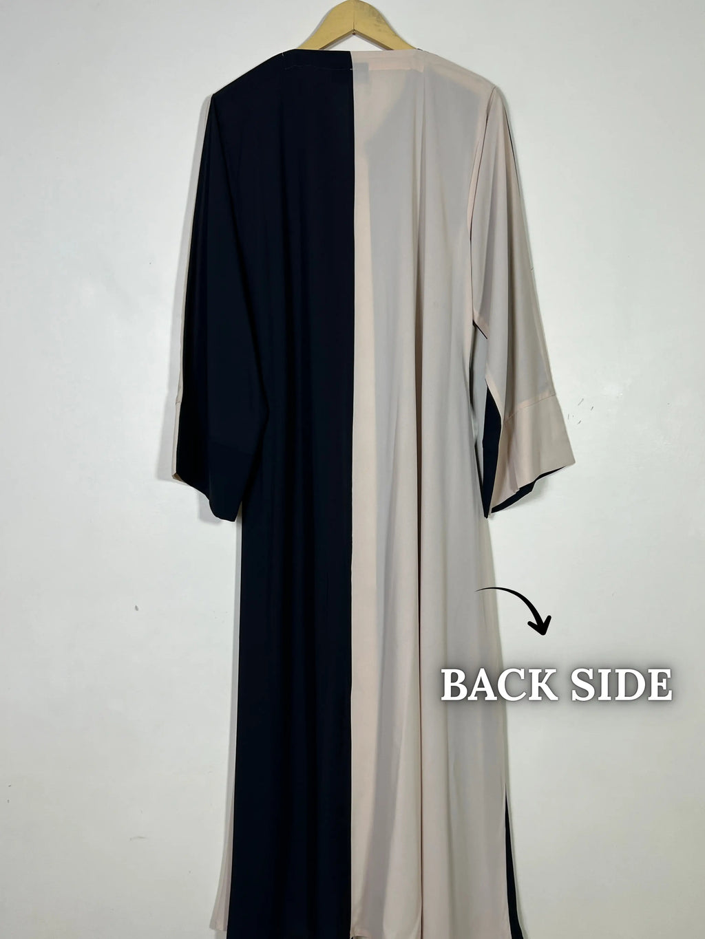 Dual Shade Luxe Abaya Set - HJ1420