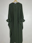 Olive Green - Butterfly Style Abaya HJ0520