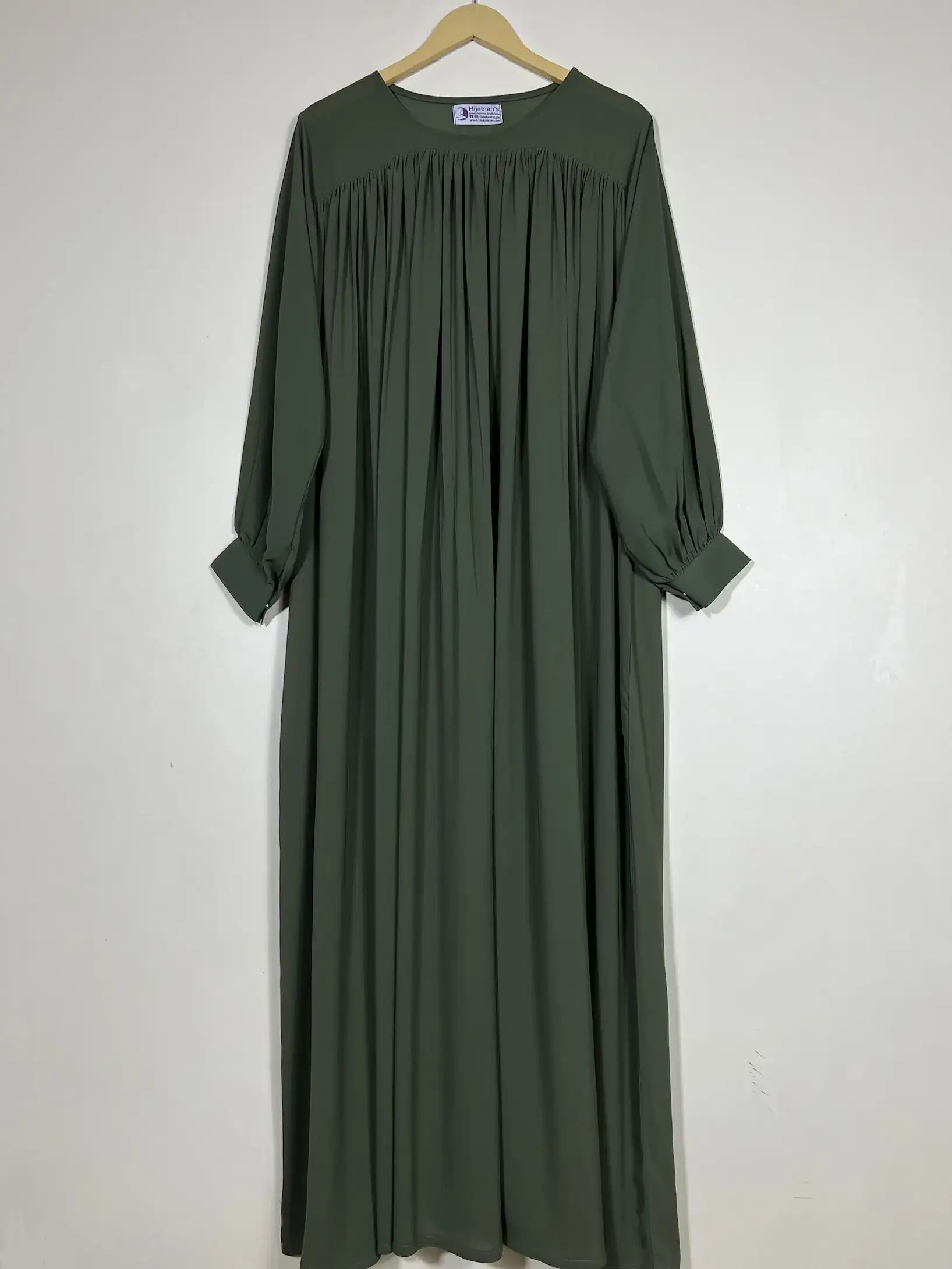 Olive Green - Chun Design Abaya HJ0517