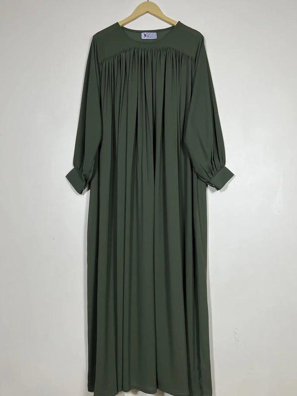 Olive Green - Chun Design Abaya HJ0517