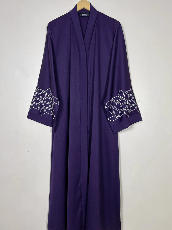 Purple - Sapphire Luxe Abaya HJ1449