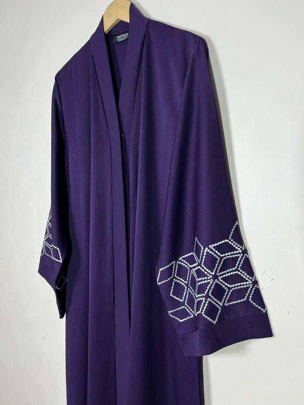 Purple - Sapphire Luxe Abaya HJ1449