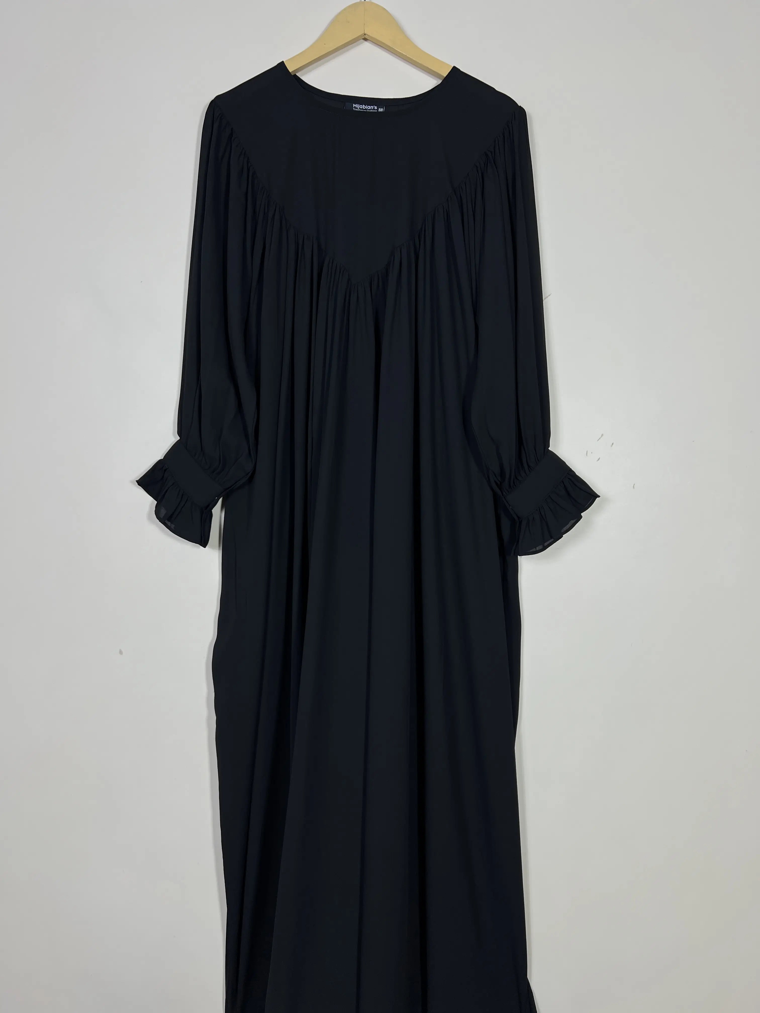 Black  - V-Chun Design Abaya HJ1457