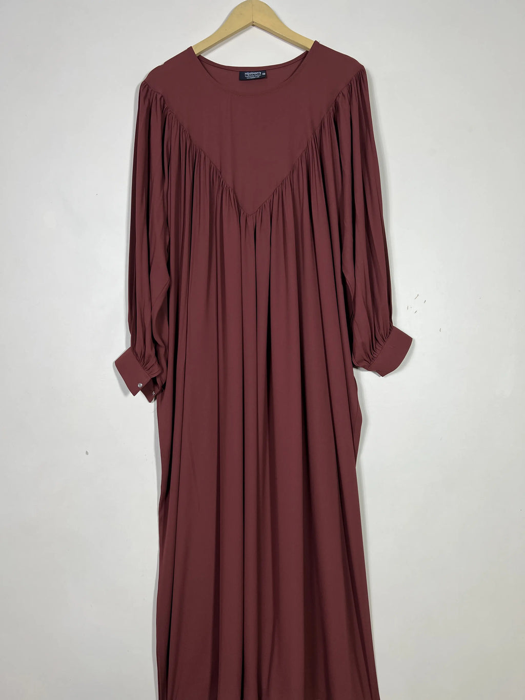 Chestnut  - V-Chun Design Abaya HJ1456