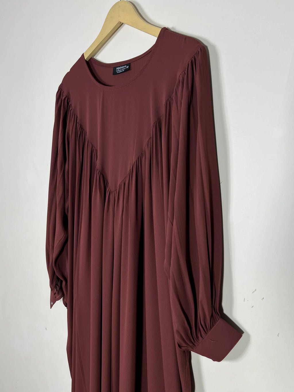 Chestnut  - V-Chun Design Abaya HJ1456