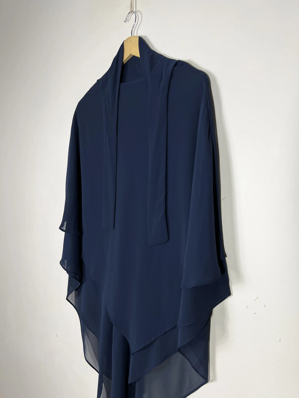 Blue - Two Layer Khimar Set