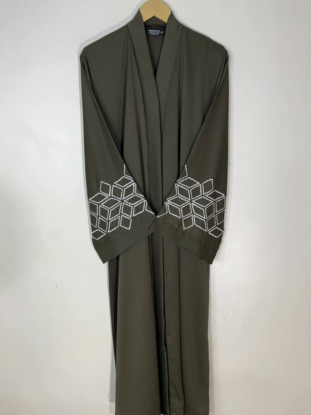 Olive Green - Sapphire Luxe Abaya HJ1412 Main image