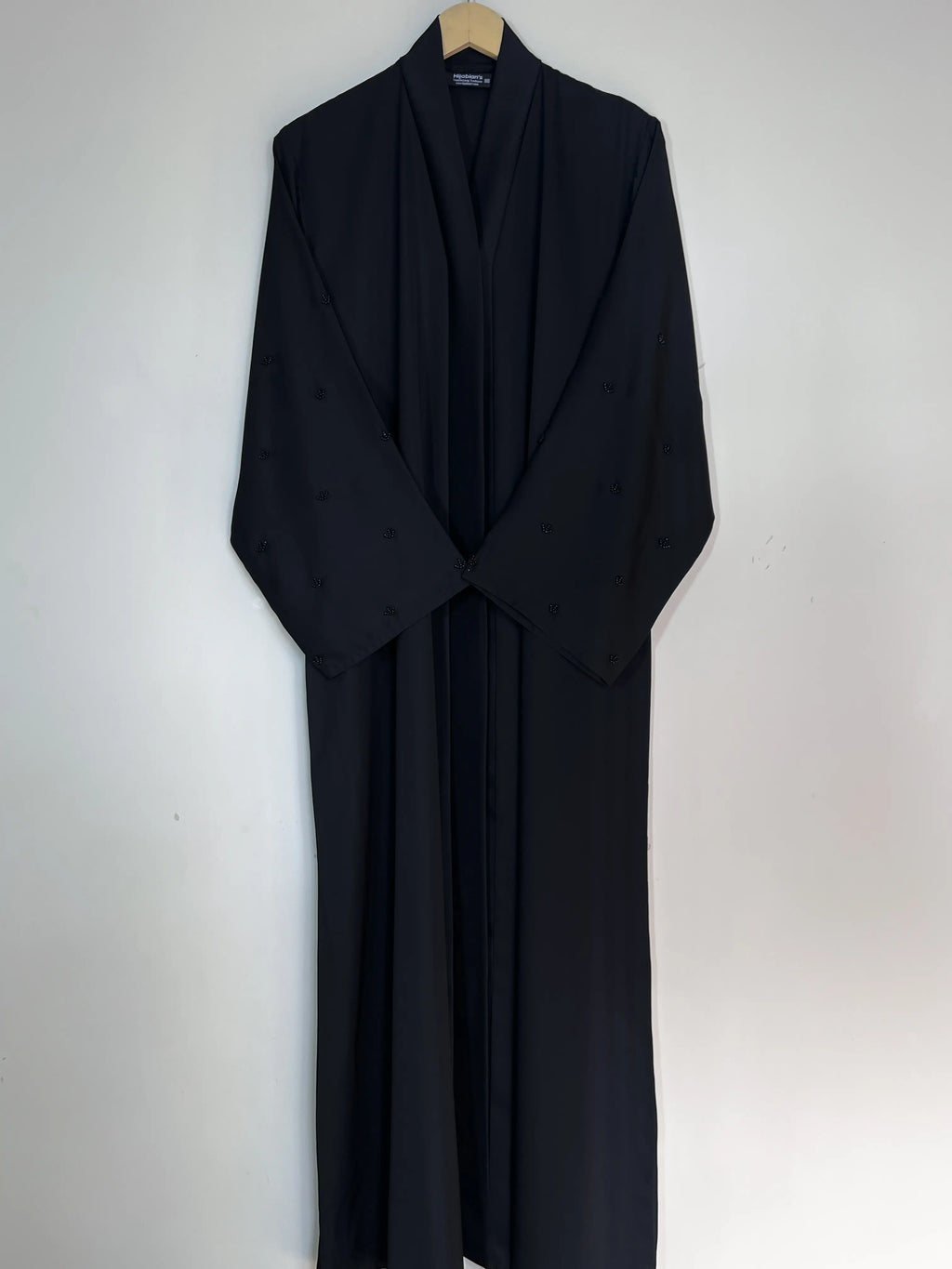Black - Miral Beads Work Abaya HJ15551