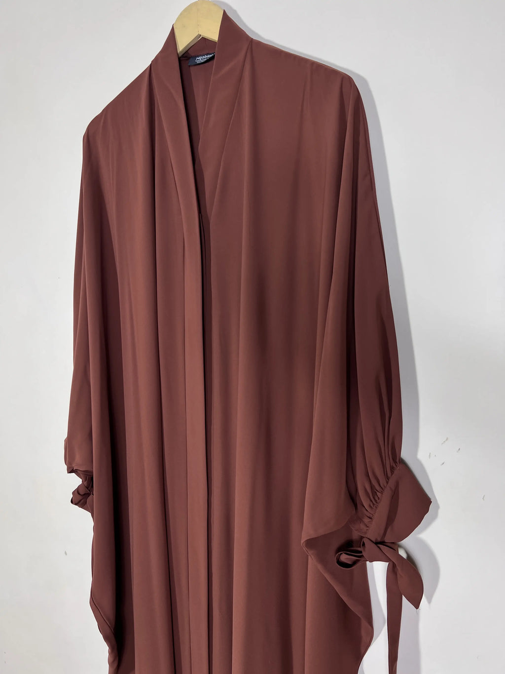 Chestnut - Bows of Serenity Abaya HJ1519