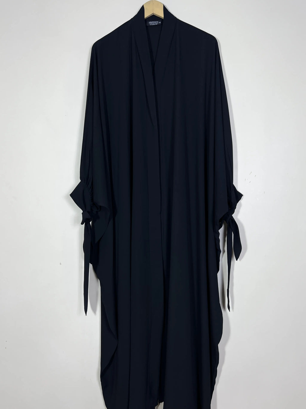 Black - Bows of Serenity Abaya HJ1518