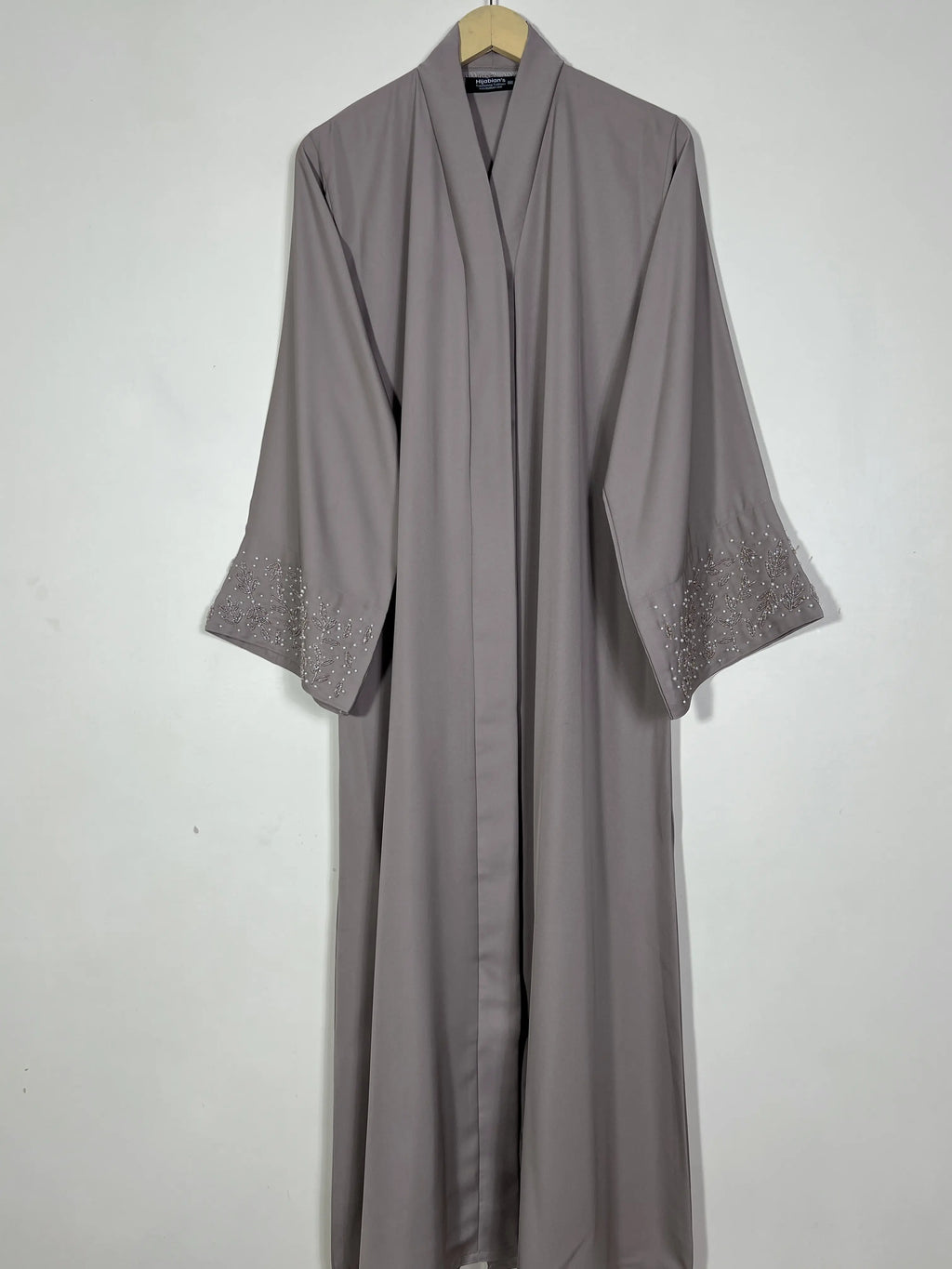 Khaki - Majesty of Handwork Abaya HJ1533