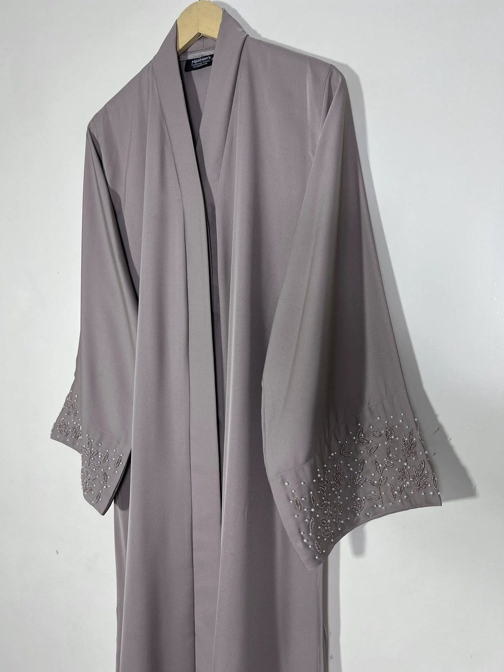 Khaki - Majesty of Handwork Abaya HJ1533