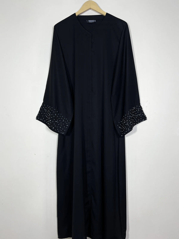 Black - Majesty of Handwork Abaya HJ1534
