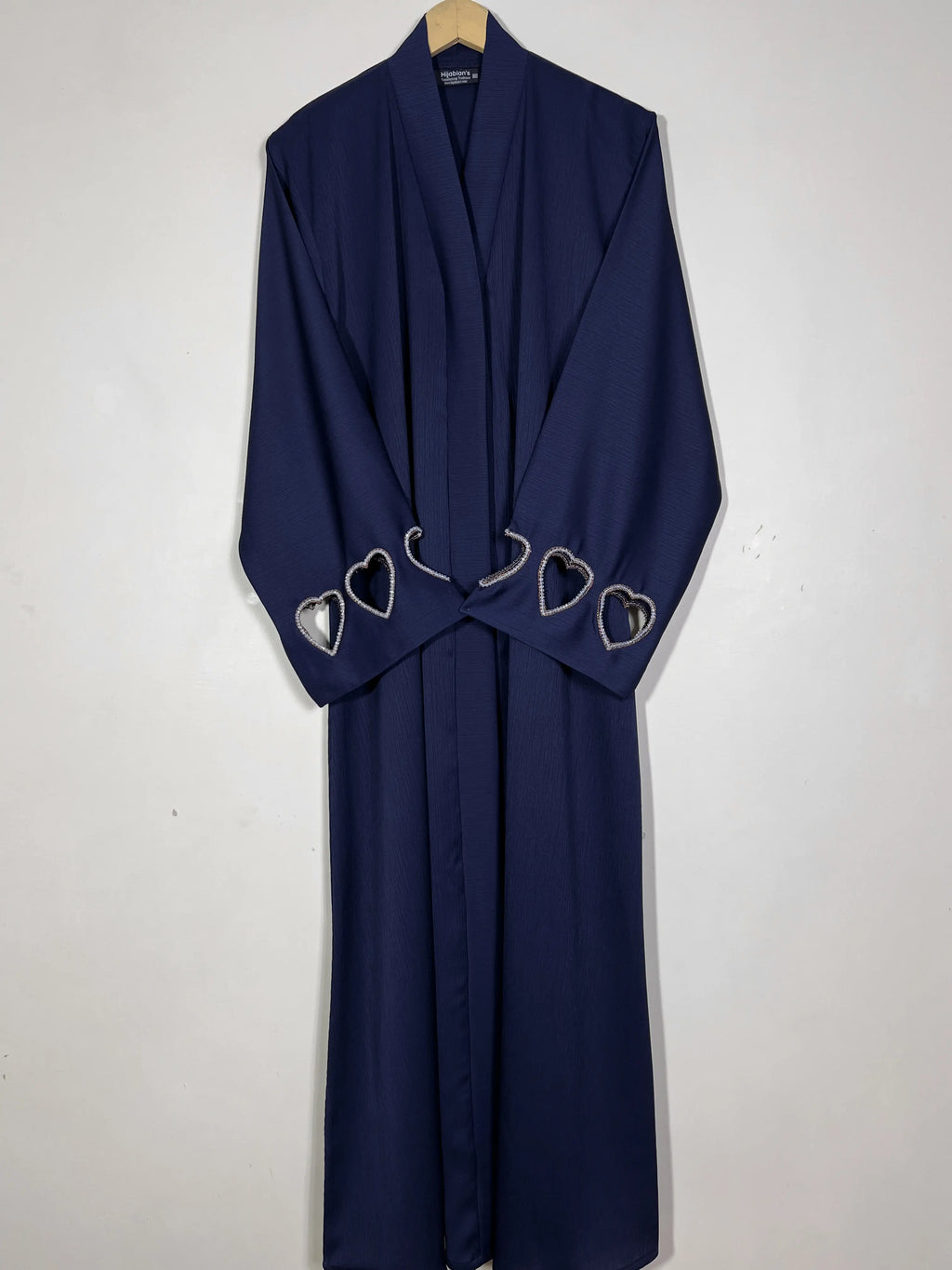 Blue - Charmed Hearts Handwork Abaya HJ1520