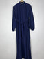 Blue - Attached Inner Chic Abaya HJ1513