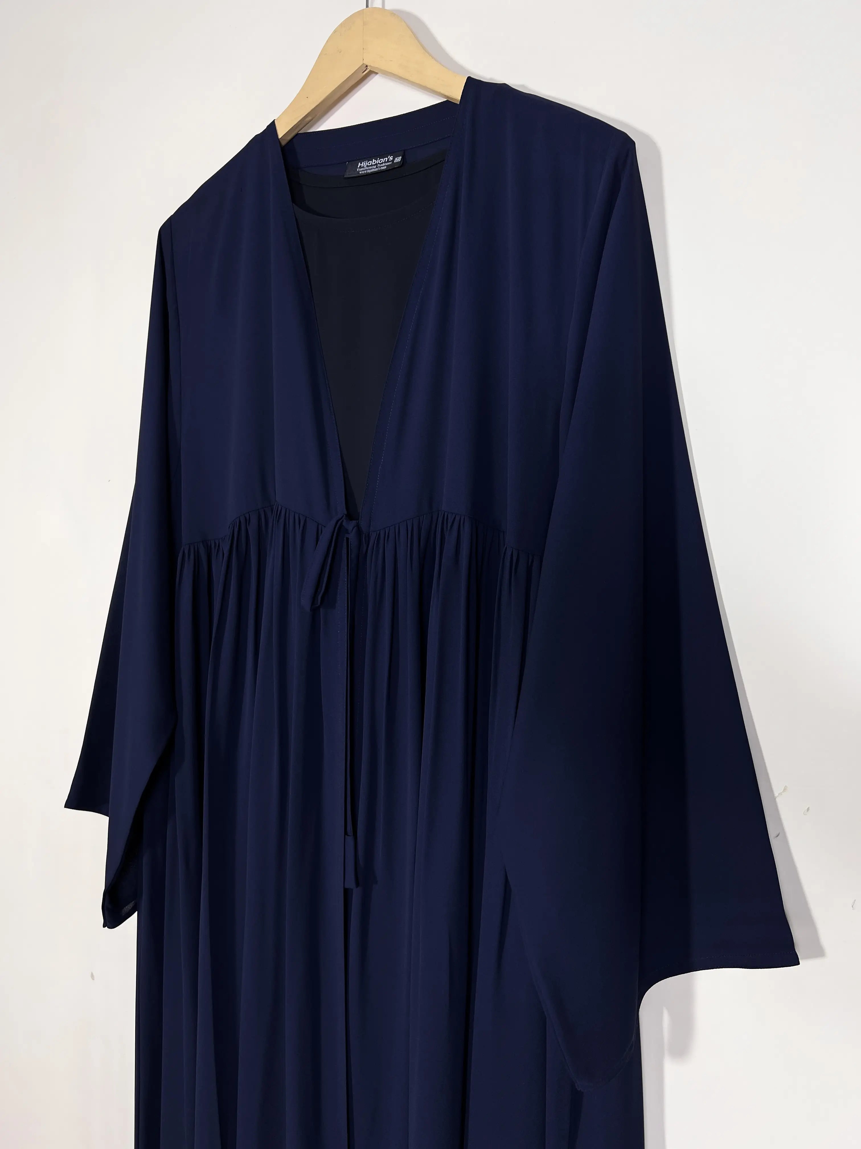Blue - Prestige Upper Inner Abaya HJ1498 Secondary image