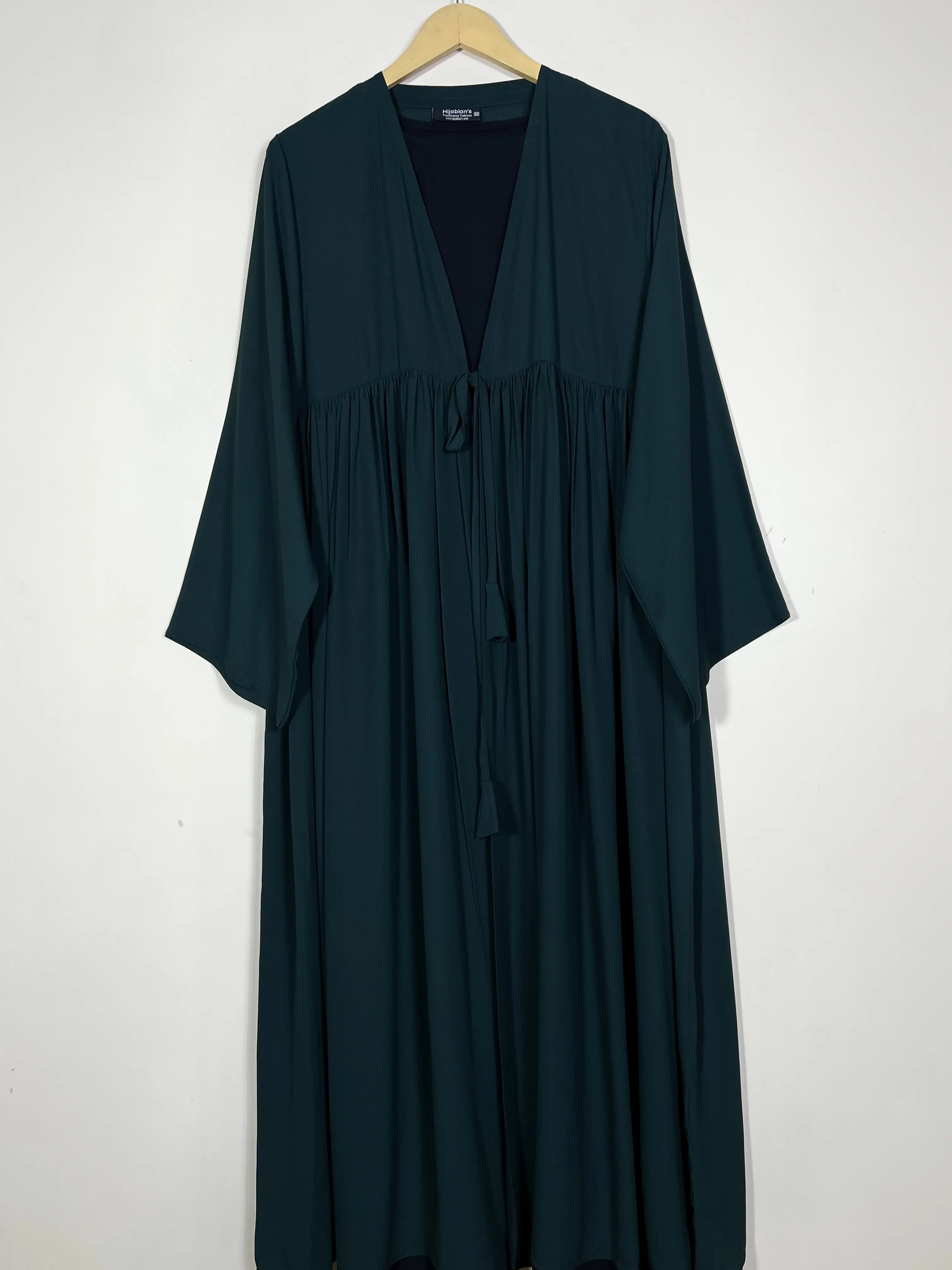 Bottle Green - Prestige Upper Inner Abaya HJ1500