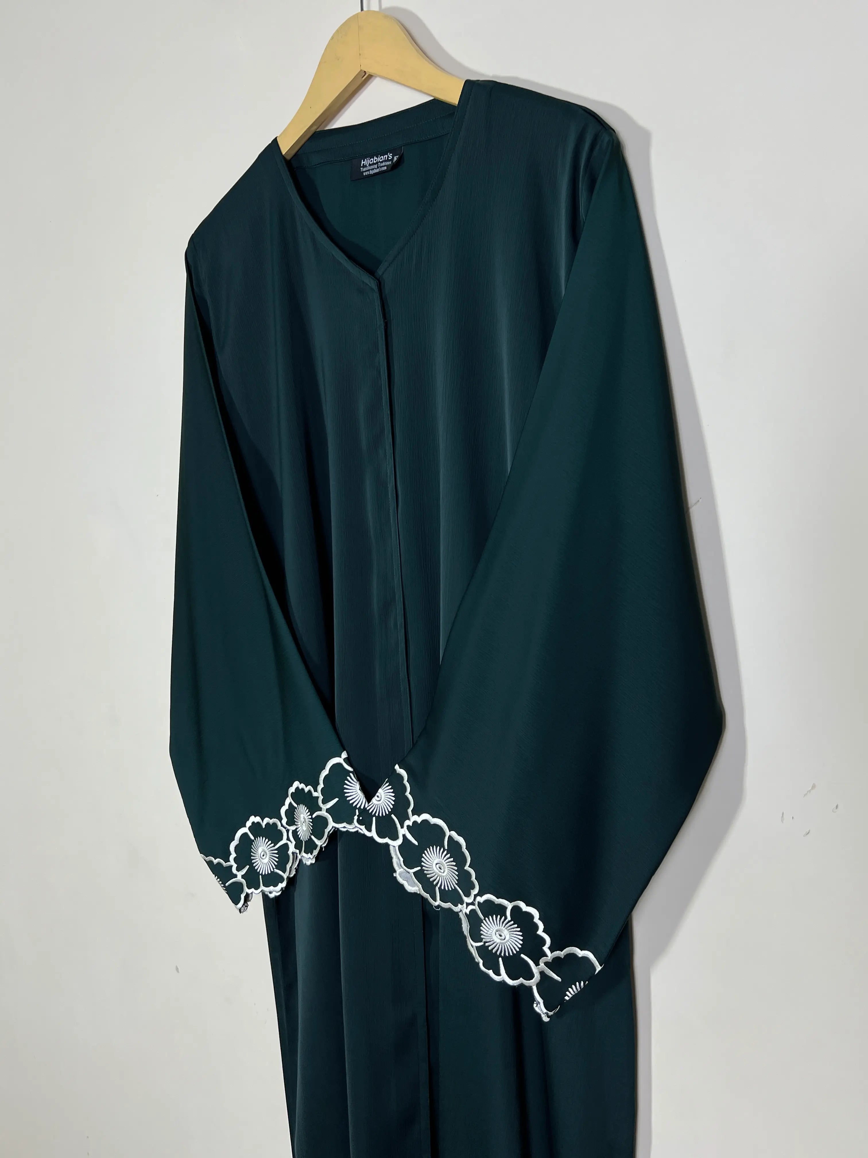 Bottle Green - Aveline Abaya HJ1569 Secondary image