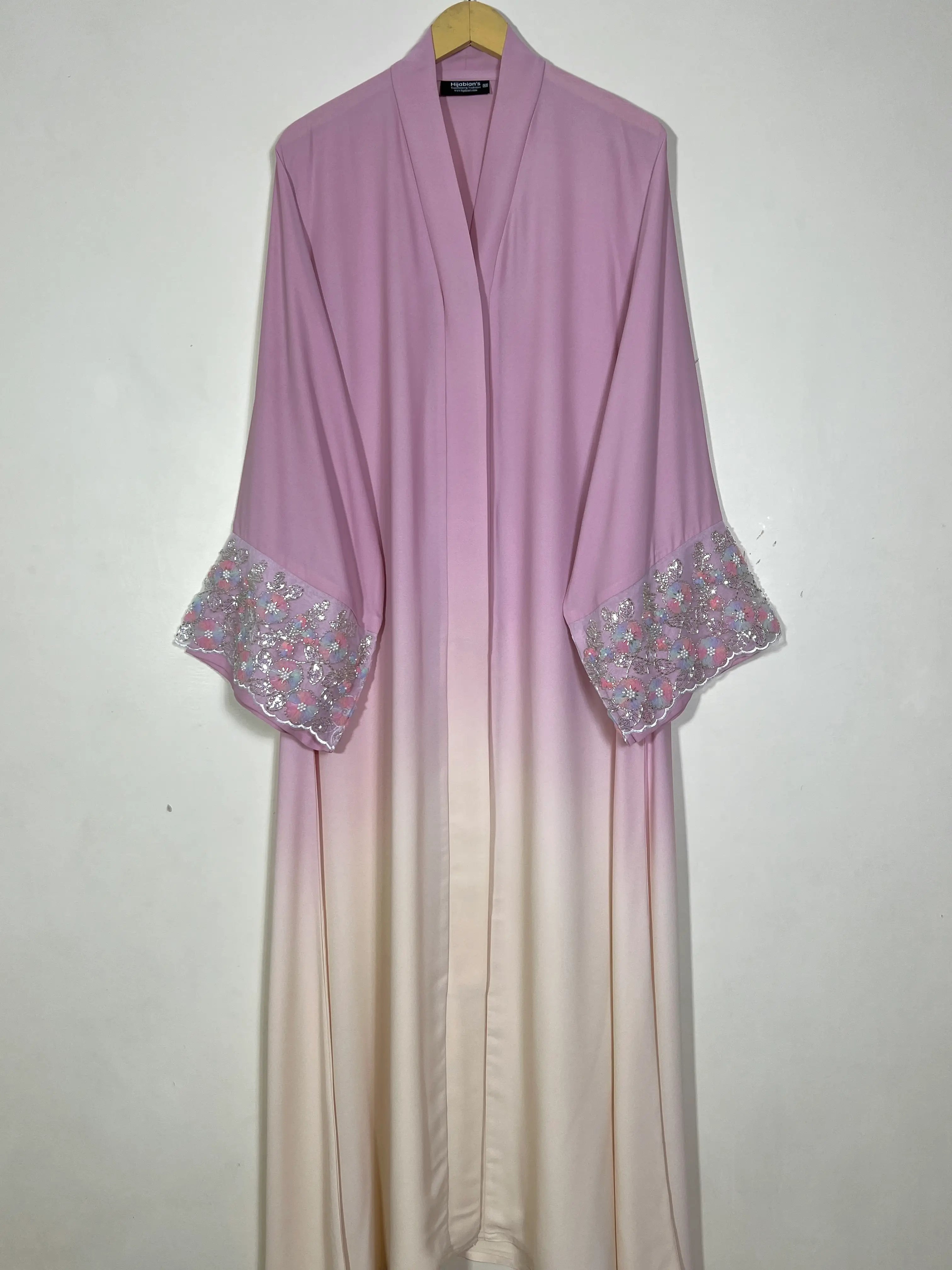 Blush Rose - Gleam of Reverie Abaya HJ1575